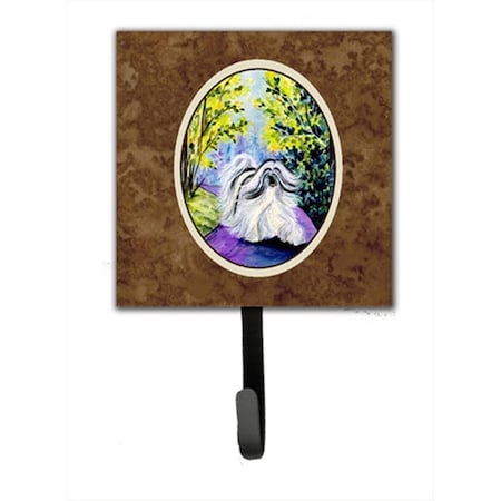Jensendistributionservices 4.25 x 6 in. Tibetan Terrier Leash Or Key Hook MI1656397